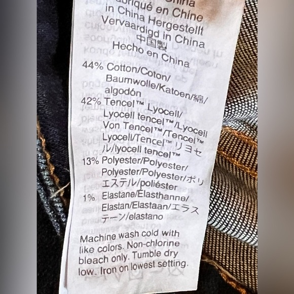 Madewell Women's Curvy Cali Demi-Boot Dark Wash Sz. 25" - Picture 5 of 8